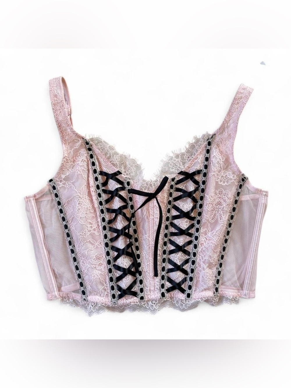 NWT Victoria's Secret pink corset top